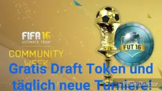 FREE DRAFT TOKEN IN FIFA UT 16! BECOME FREE DRAFT TOKEN! FUT NEWS! GRATIS DRAFT TOKEN! FIFA 16