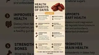 8 Amazing Health Benefits of Dates You Need to Know #shorts #ytfeeds #DatesBenefits #KhajurFayde