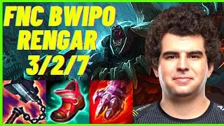 FNC BWIPO PLAYS RENGAR VS AATROX TOP |EUW GRANDMASTER PATCH 11.2| [League of Legends] Full Gameplay