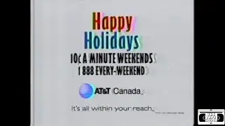 AT&T Canada Holiday Rates Commercial - 1997