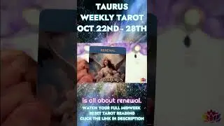 ♉Taurus Midweek Reset Tarot 🌿 Oct 22-28 #taurus #tarotreading #tarot