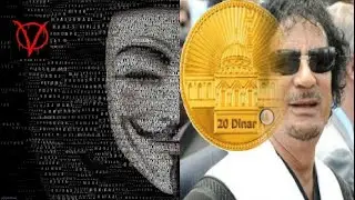 ANONYMOUS RUSSIA Золотой Динар Ливия Каддафи