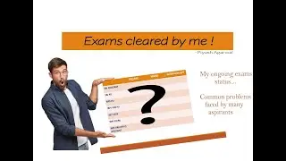 My ongoing exams status | All Bank exams |  BY Piyush Agarwal | Banking Technyks