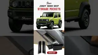 Jimny Door Grip Storage Pockets⚡| AutoStylenn #aftermarket #jimny #jimnymodified #jimnyind