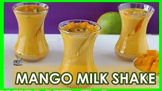 Mango Milkshake | Mango Shake without Sugar | How to make  Light Mango Smoothie