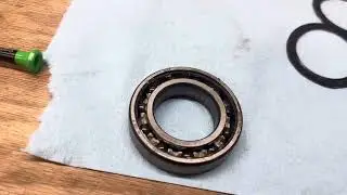 How to repack a Tesla LDU rotor bearing with fresh grease