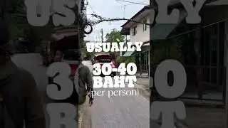 How do you get around Chiang Mai Old Town? 🚖 ULTIMATE GUIDE🇹🇭🌏 #thailandtravel #chiangmai