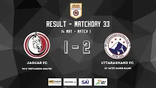 DSA SENIOR DIVISION LEAGUE 2023-2024 | FULL MATCH VIDEO | JAGUAR FC VS UTTARAKHAND FC | 1 - 2