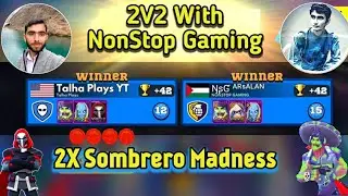 2v2 With NonStop Gaming Best Combo In Frag Pro Shooter !