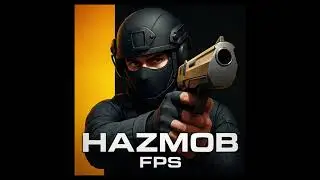Hazmob FPS  Online Shooter 🕹️ M18 somke white + RIFLE GALIL ARM 1