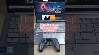 How to set up DS4/PS4 controller on Steam #controller #ds4 #steam #steamgames #ps4 #tutorial