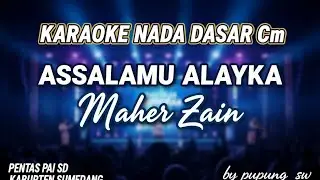 NADA DASAR Cm Karaoke Assalamu Alayka - Maher Zain