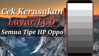 Cek layar Oppo