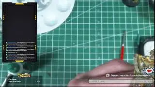 Painting more checkers on shoulders | Need Help with Rent! | #Sponsorship !Marvel