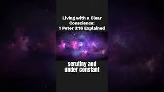 Christian Conduct Under Scrutiny: 1 Peter 3:16 Analysis
