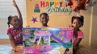 Unboxing our Barbie Dream Boat 🤩💖🎉
