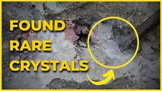 INCREDIBLE CRYSTAL Pocket Exposed While Finding Crystals🤯💎| Crystal Cavity in India | Find Crystals