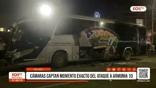 Trujillo: cámaras captan momento exacto del ataque a Armonía 10