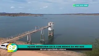 13 01 Açude Mendubim está com menos da metade da sua capacidade máxima