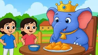 Hathi Raja Kahan Chale | Kids Hindi Rhymes | हाथी राजा कहाँ चले | Kids Nursery Rhymes