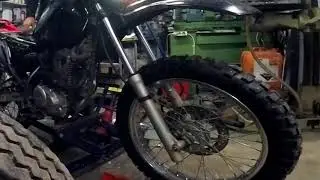 Honda XR 125 big bore 150cc first start
