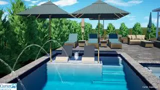 Golden Eagle Option E: Peregrine w Attached Spa