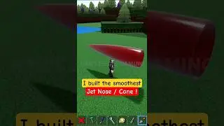 Roblox Build a Boat for Treasure Smoothest Jet Nose Cone by HawkesDad #roblox #babft