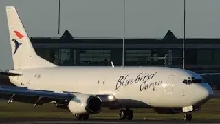 BlueBird Cargo Landing Dublin Airport ( TF-BBJ )