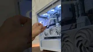Full white PC Build - Valkyrie VK02 #asmr