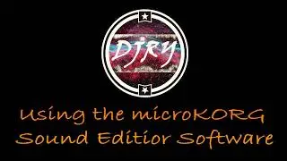 Using The MicroKORG Sound Editor Software