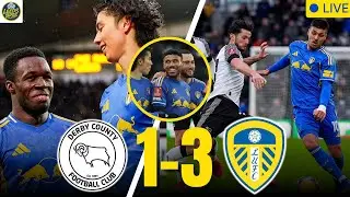 INSTANT MATCH REACTION | Derby County 1-3 Leeds United