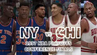New York Knicks vs Chicago Bulls | 1997 ECF