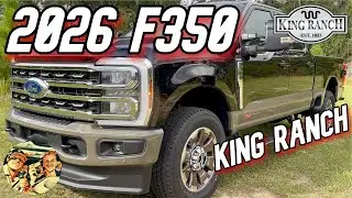 2026 FORD F-350 KING RANCH FX4 | 6,7-литровый дизельный двигатель высокой мощности: обзор роскошн...
