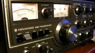 TS-520 receiving 10m Propagation Beacon