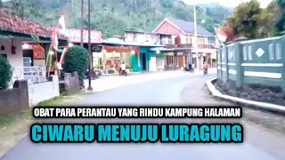 Jalan Raya Ciwaru Menuju Luragung Kuningan Jawa Barat