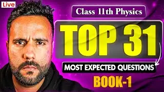 Class 11 Physics Top 41 MCQs of Book 1🔥| Most Important Questions with Ashu Sir