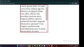 CSS resized property