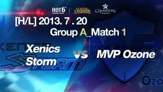[H/L] LOL Champs Summer 2013_Xenics Storm vs MVP Ozone Match 1 (2013.7.20)