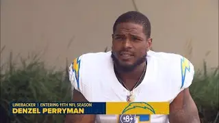 Denzel Perryman, Linebacker | In-depth interview from LA Chargers 2025 training camp
