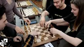 Pair chess. Narinyan & Yarulina vs WFM Fatality & Berserk. Chess Fight Night  CFN. Blitz