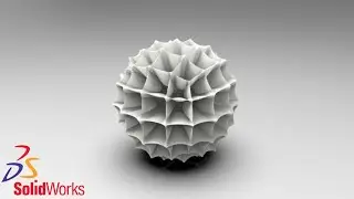 Учебные пособия по Solidworks № 28 Как создать геодезическую линию в Solidworks Modeling||SOLIDWORKS_EASY_DESIGN.