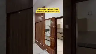 2BHK Flat ,110 Gaj, Fully Furnished, with interior work #khararproperty #realtyworld #interiordesign