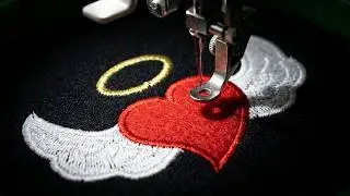 ¡Crea tu Primer Aplique Bordado! Corazón con Alas en Wilcom (Tutorial Detallado)