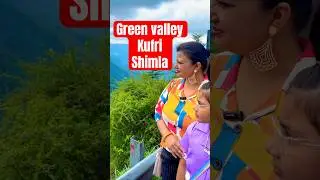 Green Valley Kufri | Shimla #shorts