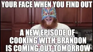 Late Night with Broski - Brandon becomes internet people/Chaggot impression