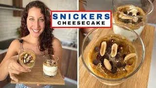Snickers Cheesecake in a Cup | Weight Loss Recipe