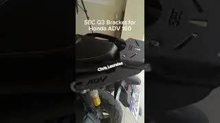 Sec Q3 Top Box Bracket for Honda ADV 160 #honda #adv160 #shorts #guide