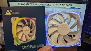 Reviews e Teste de desempenho FAN Montech AX120