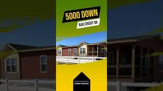 4 Bed room mobile home for sale in texas $5000 down bad credit ok good credit any where in texas