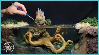 Isle Guardian Octopus | AmazingTrungX DIY Resin Diorama